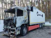 Scania R420 uszkodzona/chłodnia