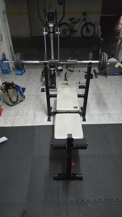 Eliptica, Banco supino e Bicicleta es