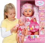 Lalka Baby Born Magic Girl Interaktywna 43 cm – 10 funkcji (835005)