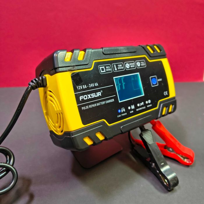 Автоматическое зарядное устройство для аккумуляторов 12В 8А испульсно