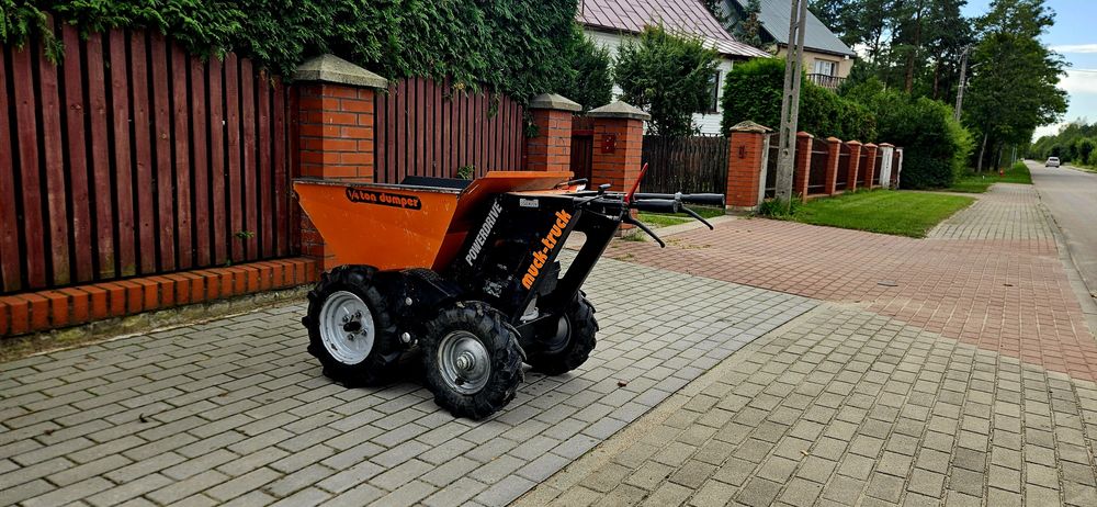 Wozidło taczka spalinowa 4x4