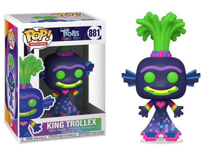 Funko Pop! Trolls World Tour King Trollex 881 Figurka