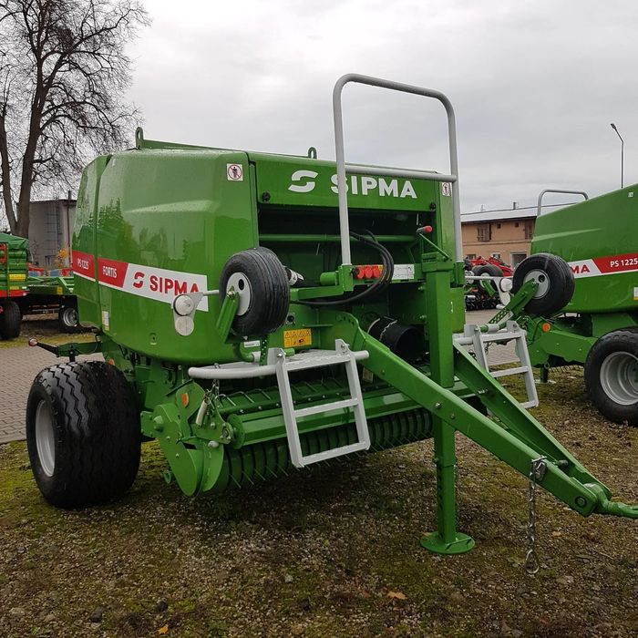 Sipma PS 1225 FORTIS  PROMOCJA! PRASA PS 1225 FORTIS SIPMA stałokomorowa,walcowo-łańcuchowa