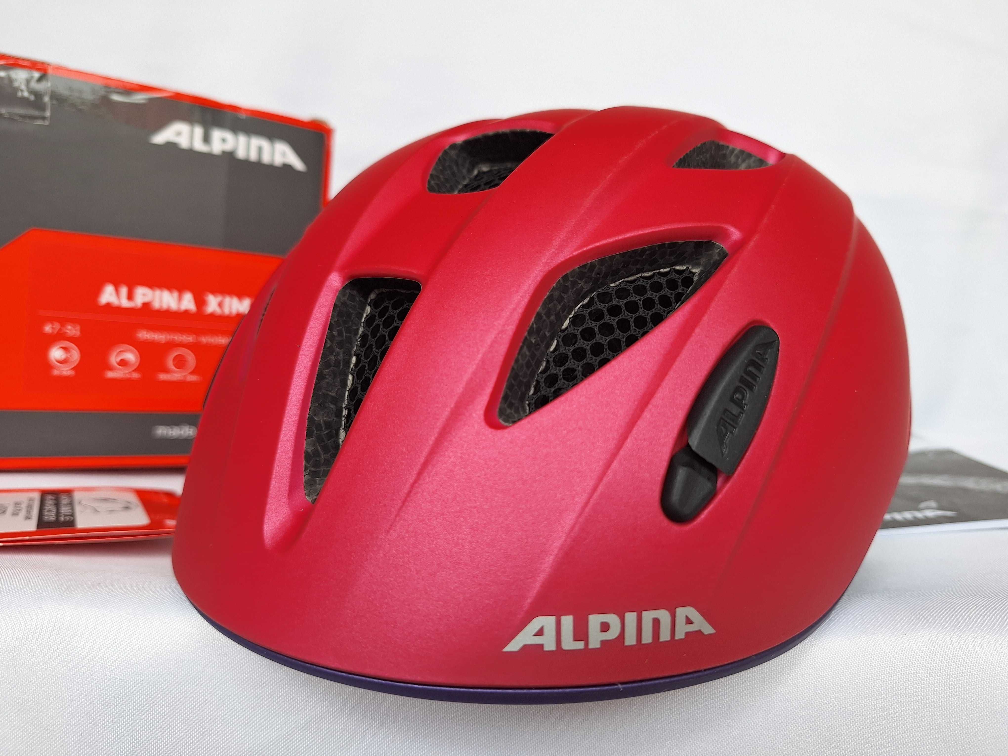 Kask rowerowy dziecięcy Alpina Ximo L.E Deeprose Violet 47-51cm