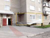 Продається 1-кімнатна квартира 1 поверх може бути під бізнес