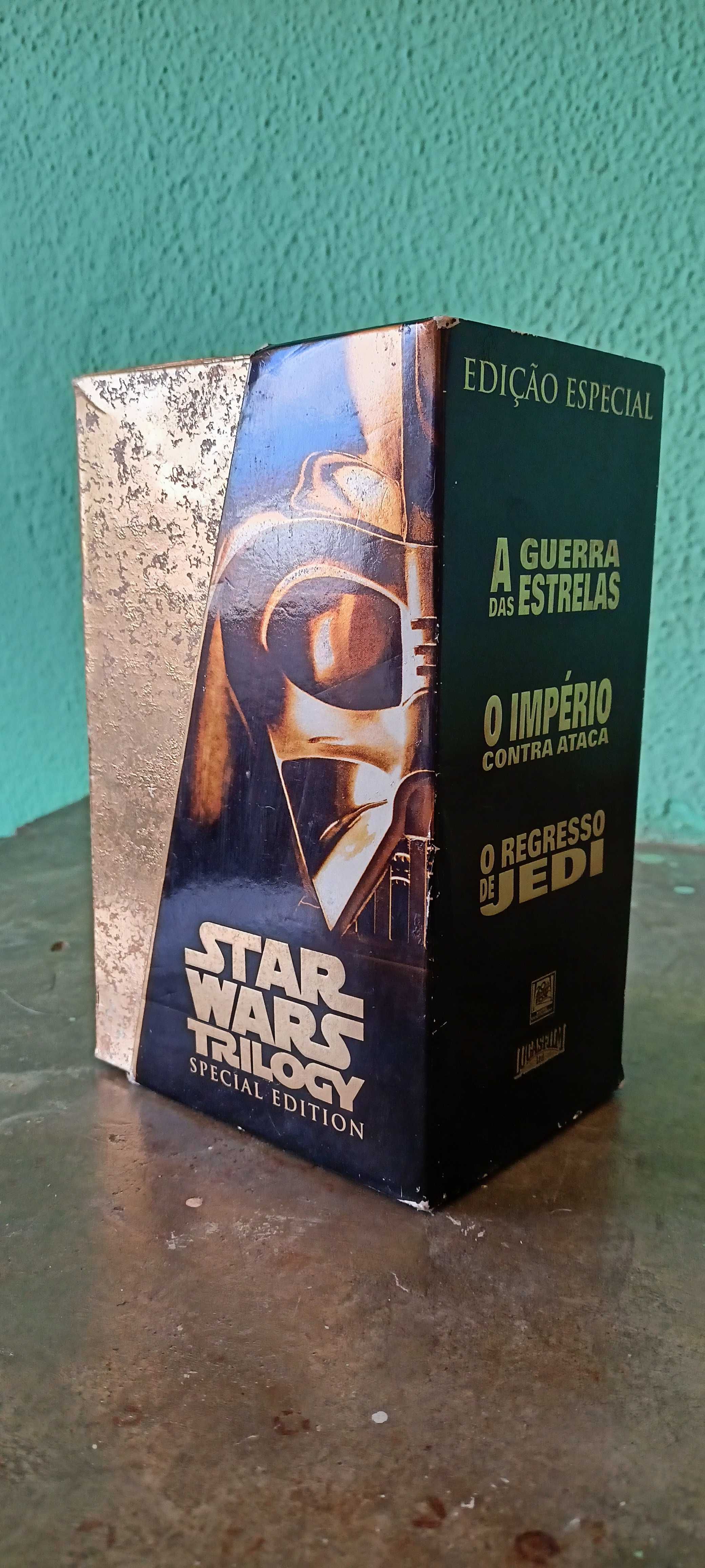 Trilogia Star Wars VHS Cassete