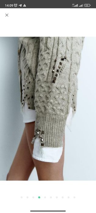 Кардиган та светр жіночий Зара Zara М