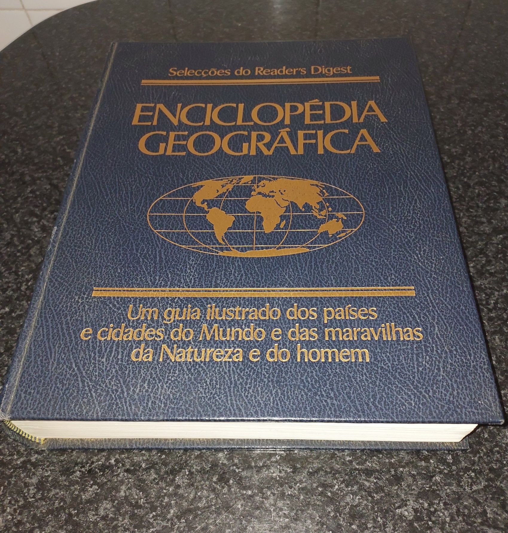 Enciclopédia Geográfica Selecções do Reader's Digest como nova,752 pag