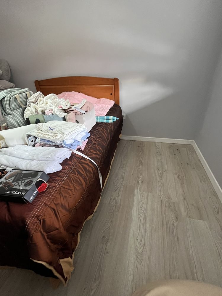 Cama de casal com colchao