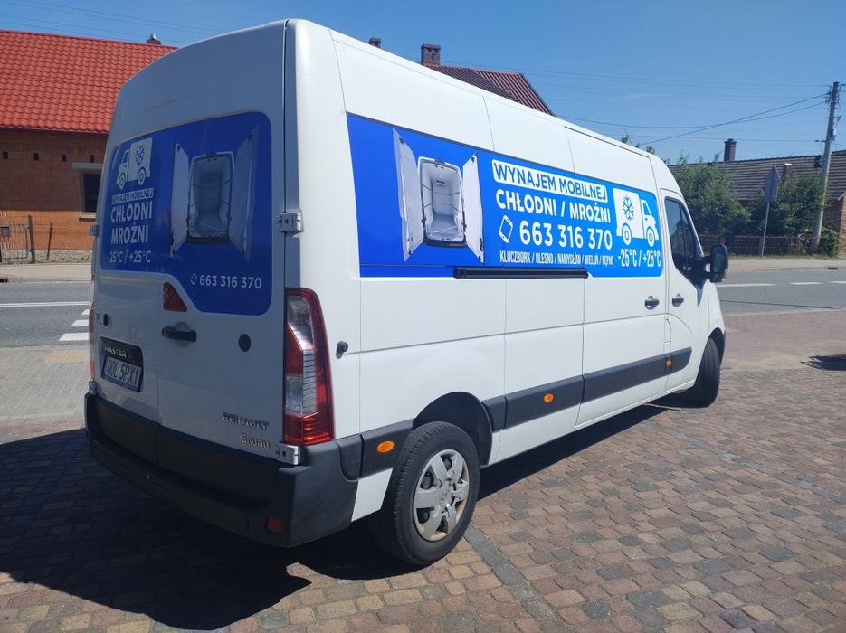 WYNAJEM CHŁODNI Wypożyczenie bus chłodnia mroźnia L3H2 230V z GRZANIEM