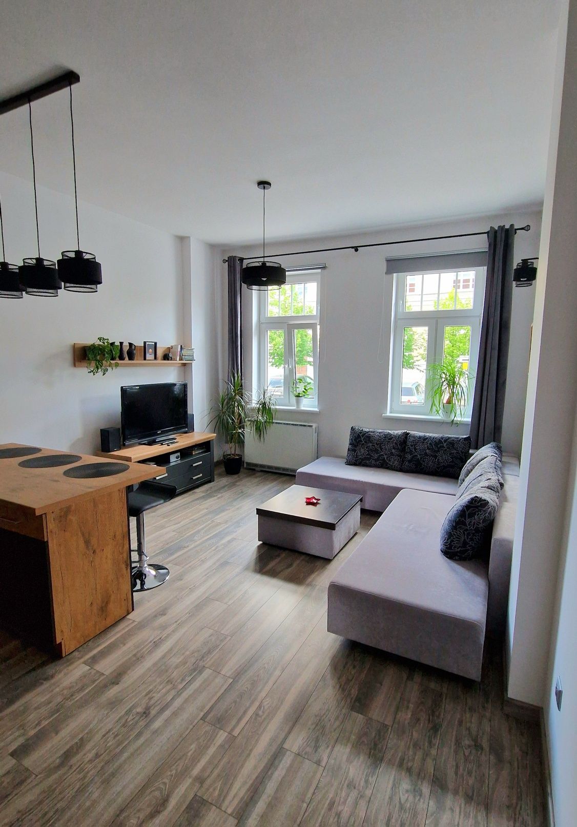 SŁAWA NOCLEG JEZIORO APARTAMENT- 3 pokoje w centrum Sławy dla 4-6 osób