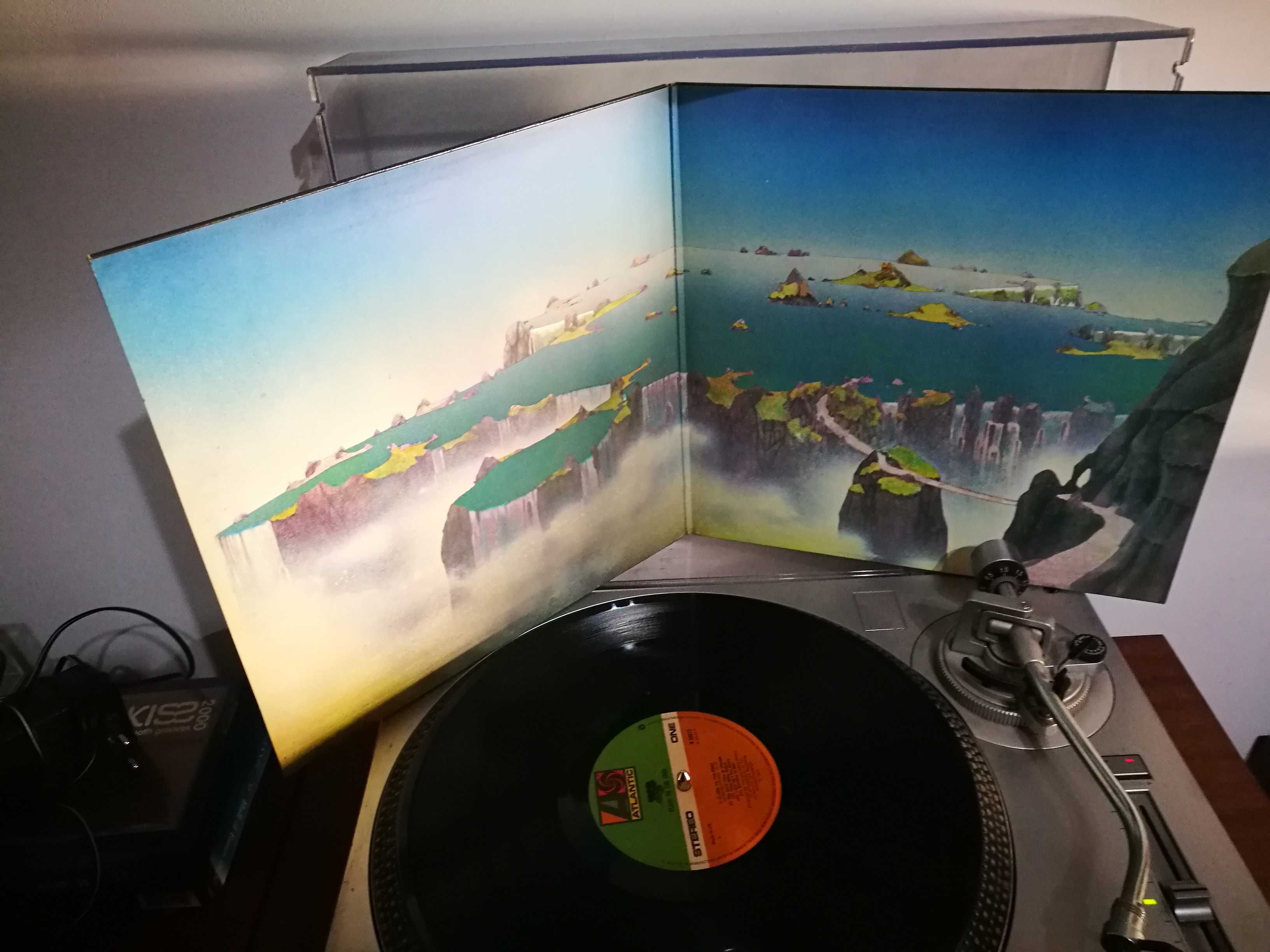 YES-CLOSE TO THE EDGE (Ed Inglesa-Gatefold - 1972 - K50012) LP