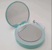 Карманное зеркало для макияжа с LED подсветкой SUNROZ Pocket Mir