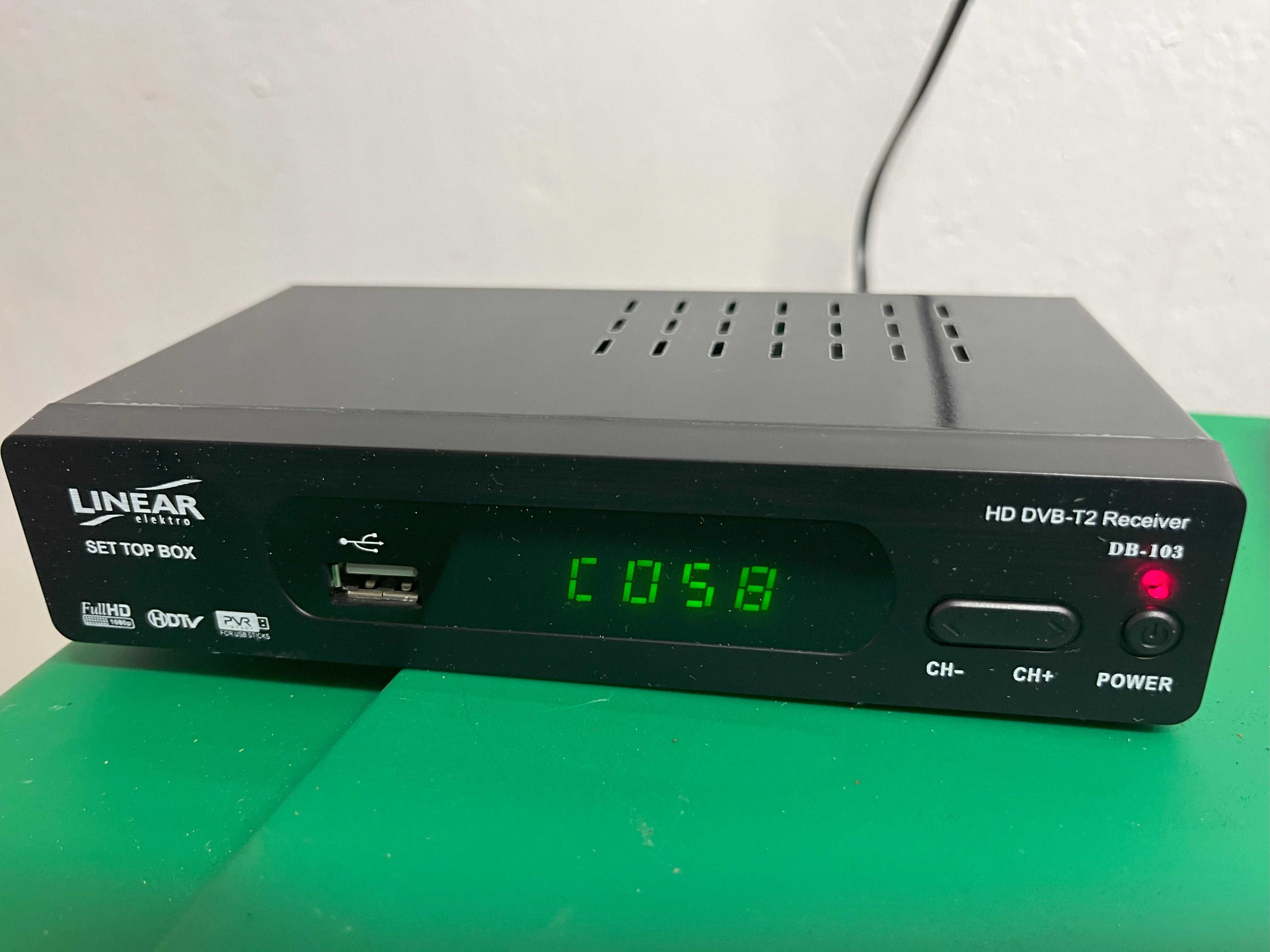 Dekoder Tuner HD DVB-T2 Linear DB-103