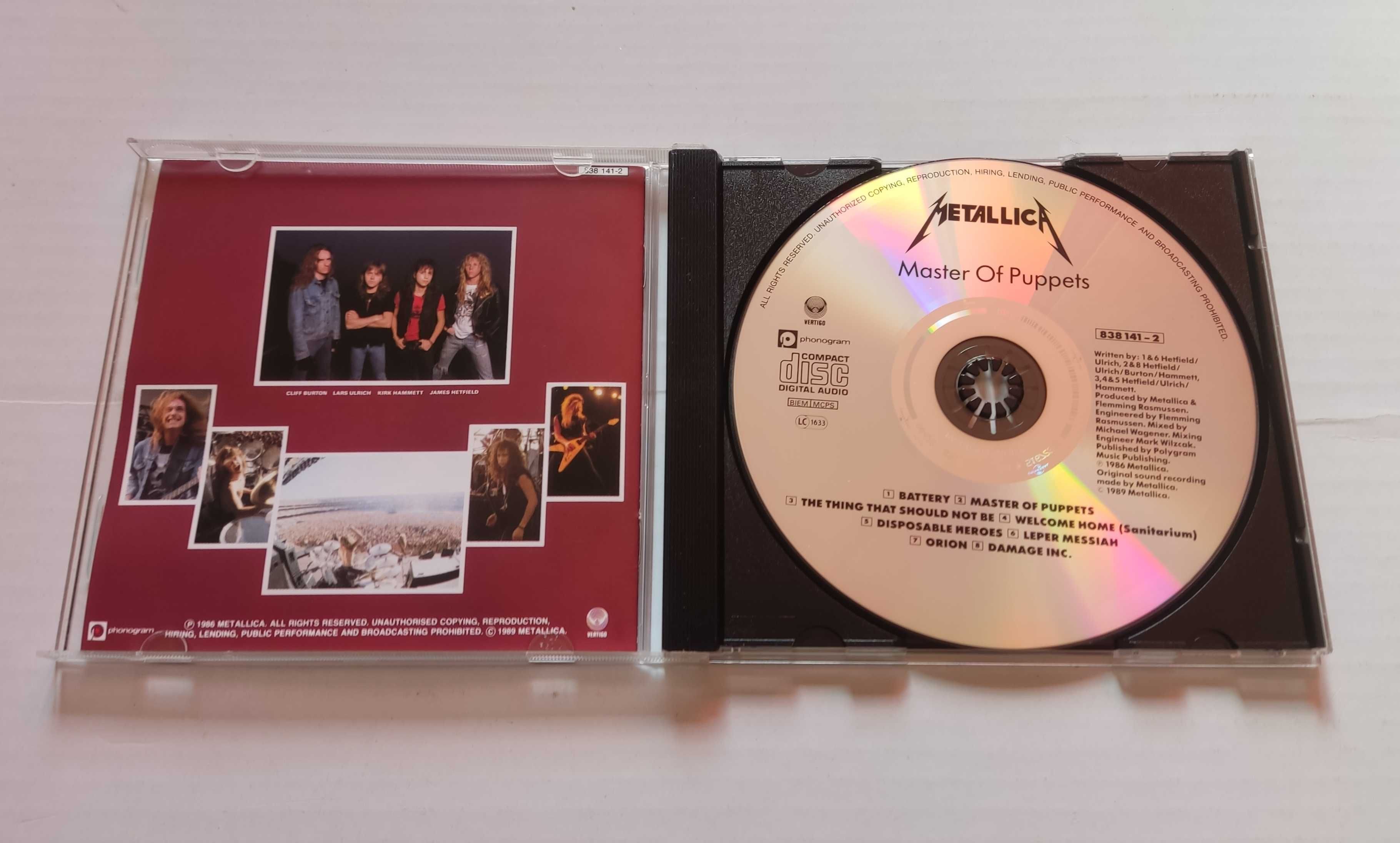 Zestaw kolekcjonera - METALLICA lata 88-97 UNIKAT