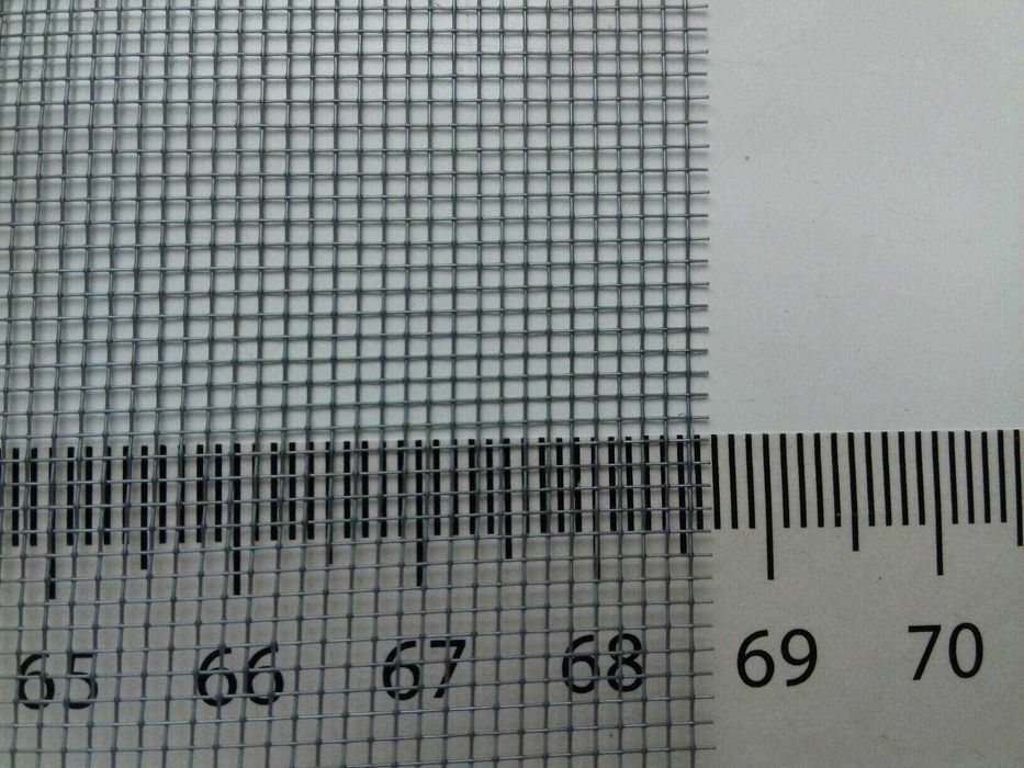 Siatka okienna przeciw komarom, przeciwkurzowa, 1mmx1mm, szara, 150cmx