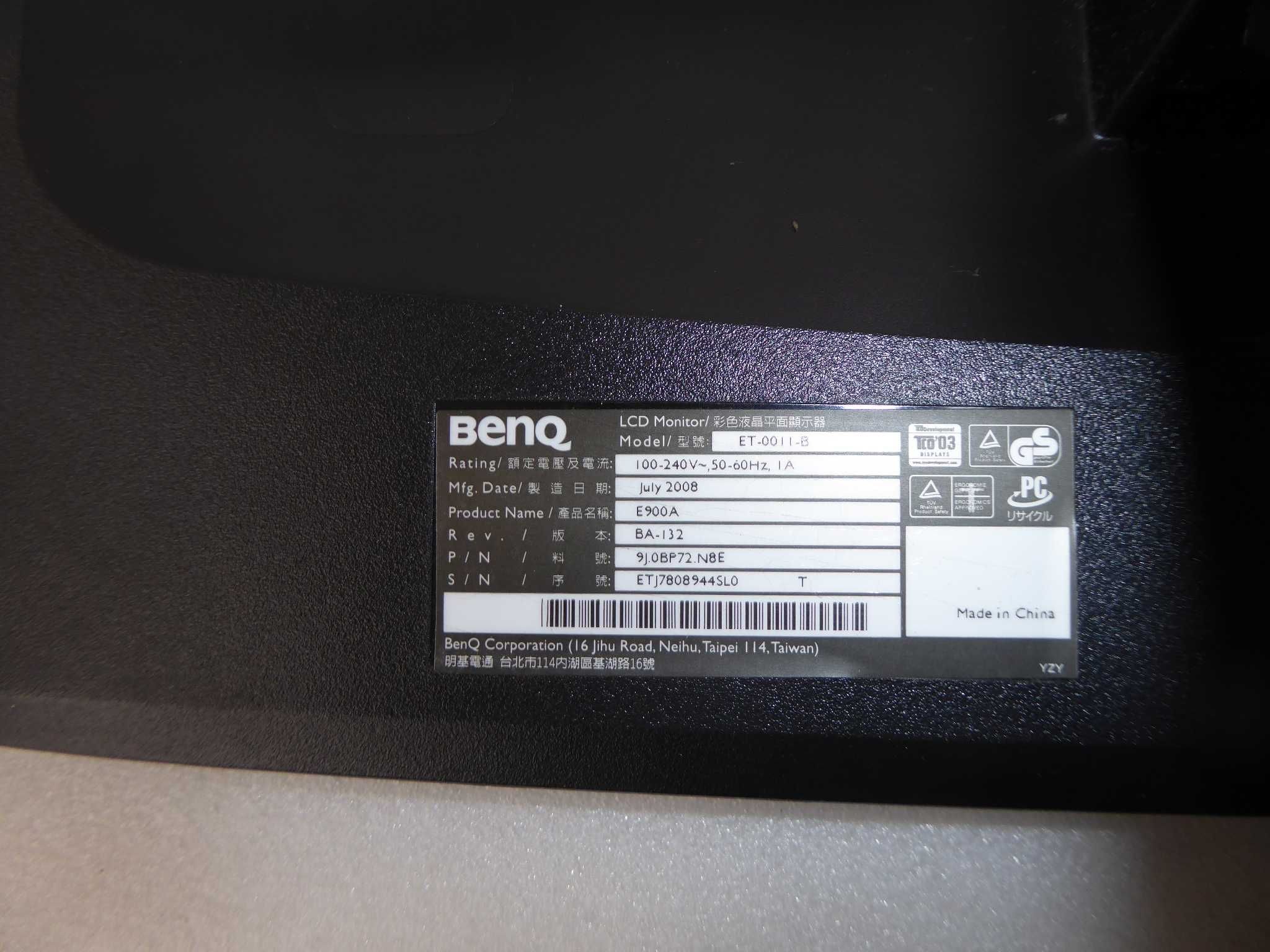 Monitory Benq 17"-oryginalne opakowanie-super stan