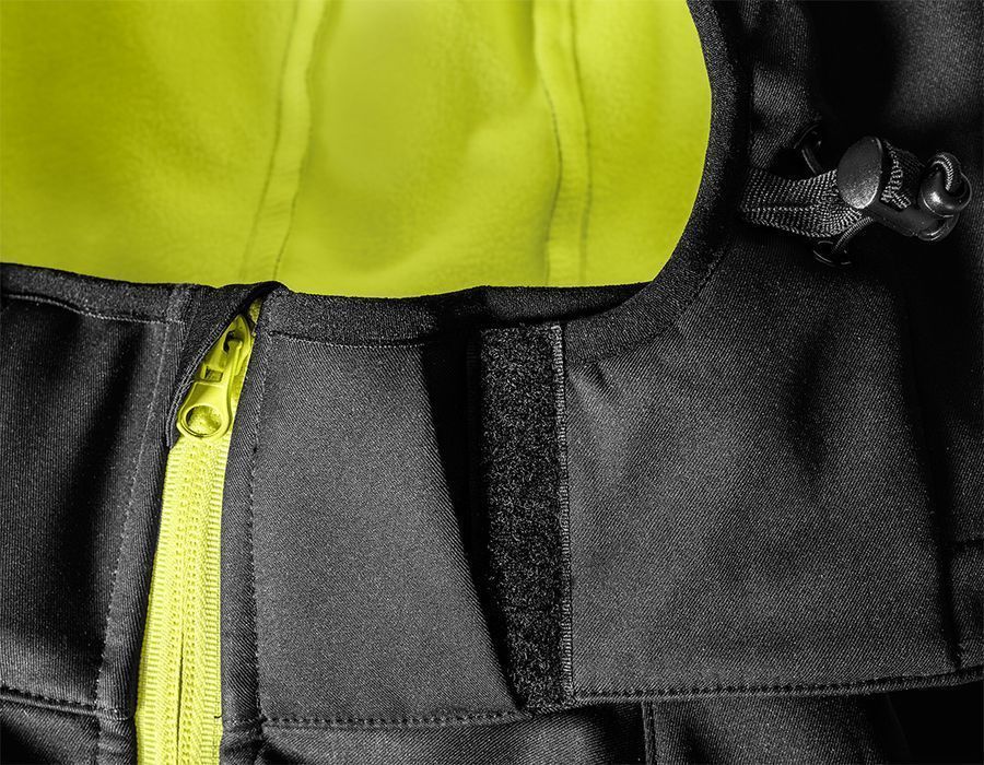 Kurtka Mix&Match Softshell, Czarno-Żółta, Rozmiar S