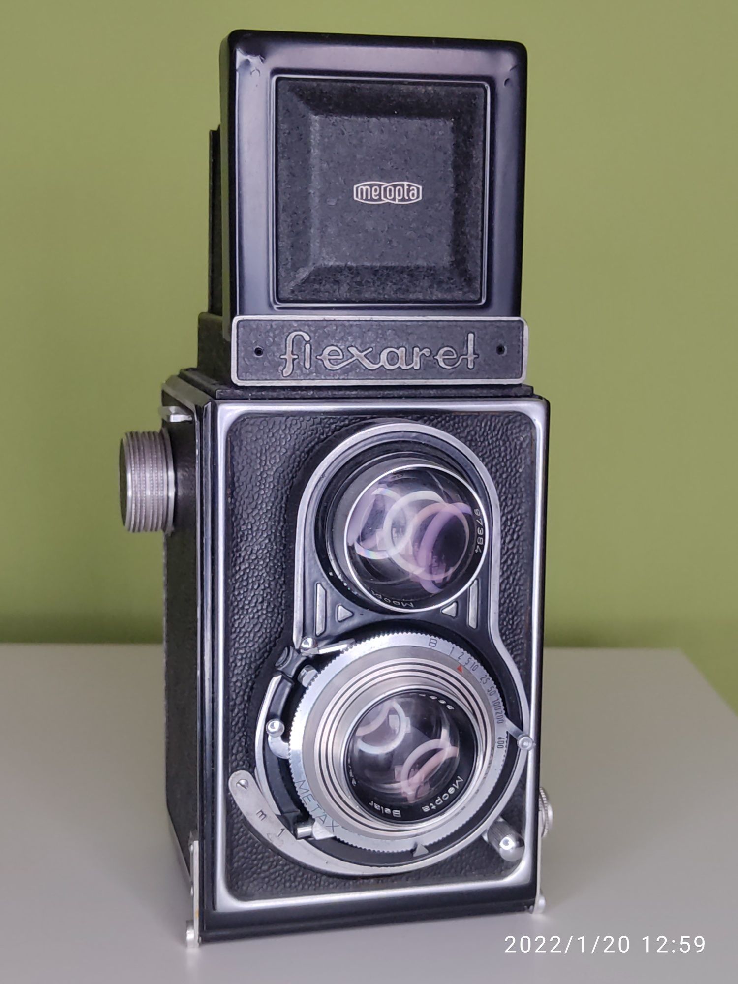 Flexaret Meopta II Metax, 1948 !!!