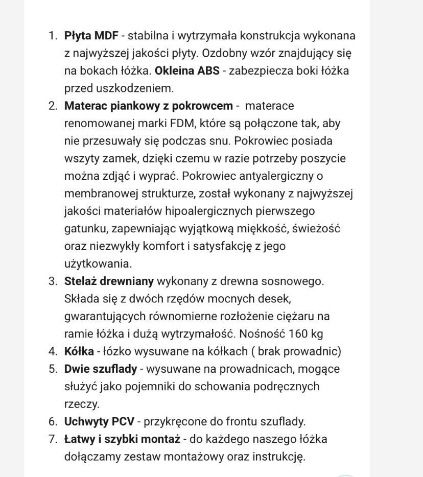 Łóżko domek rozkładane 80x200 z materacami - Dostawa na terenie śląska