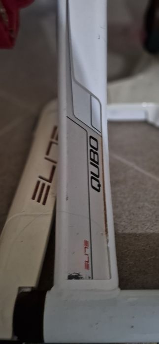 Rolo de treino elite cubo fluid para bicicleta