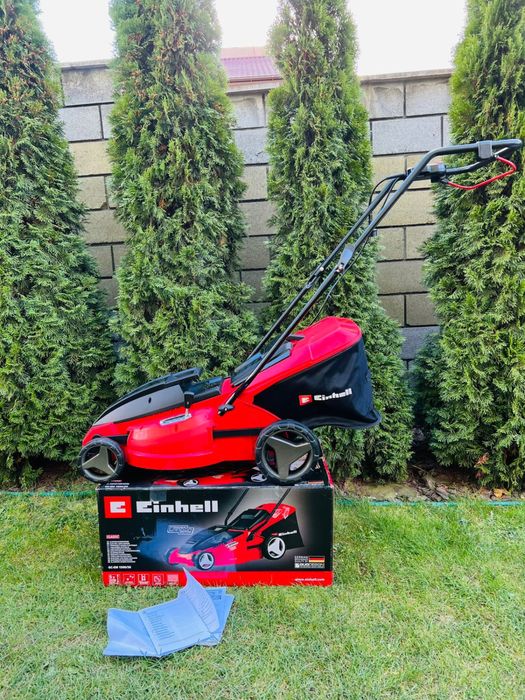 Газонокосилка Einhell GC-EM 1500/36, 1500Вт, 36 см, 38 л