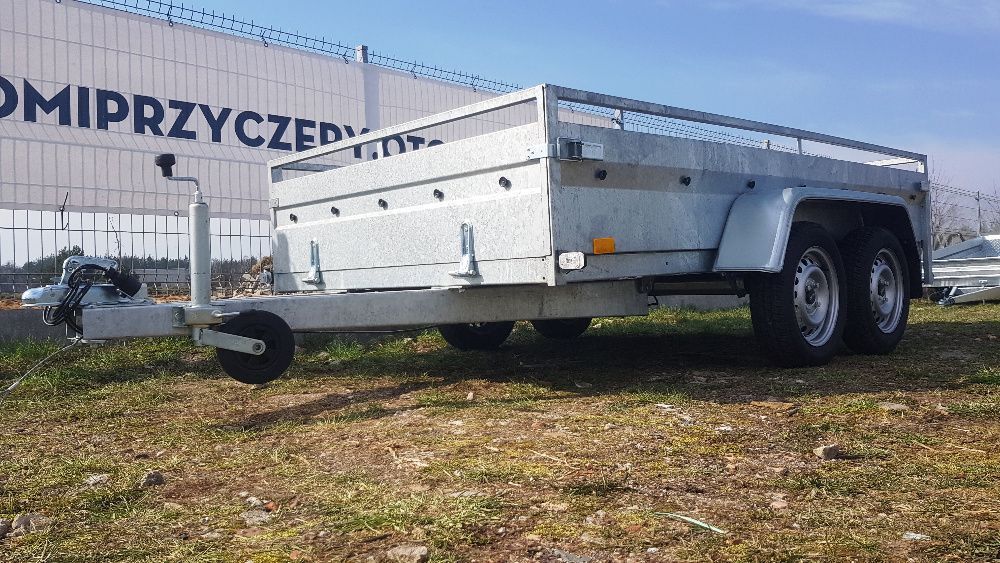 Przyczepka BORO MAJSTER 3m  tandem 750 DMC dostawa cała Polska