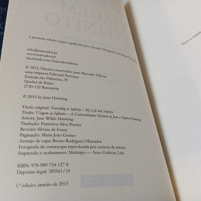 Viagem ao Infinito; Jane Hawking