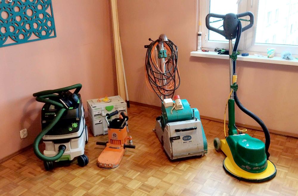 Cyklinowanie, renowacja podłóg, schodów, panele. Toruń, Bydgoszcz