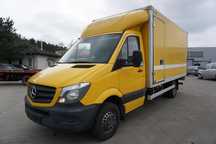 Mercedes-Benz Sprinter  Kontener Z Winda / 163Km /