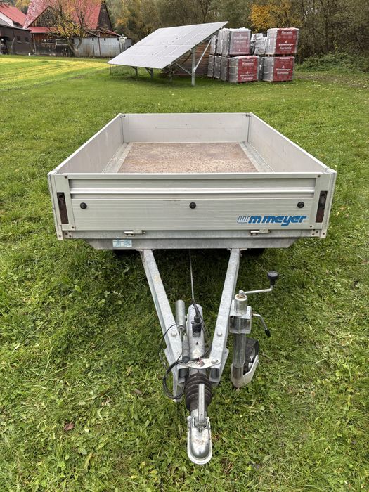 Przyczepa ciężarowa, przyczepka samochodowa 2000dmc/2t