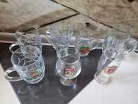 Kufle pokale szklanki do piwa Pilsner Urquell Eb Żywiec Tele Placek Br