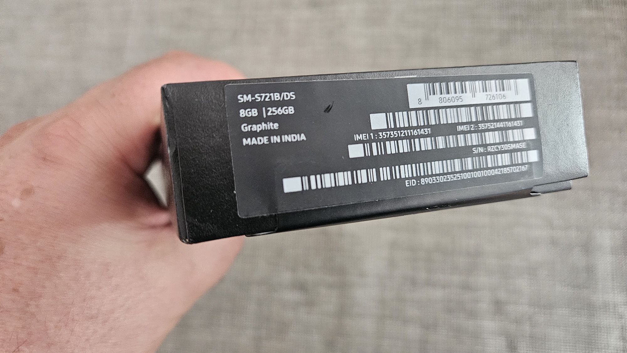 Samsung S24 FE novo e selado