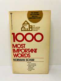 1000 Most Important Words - Norman Schur