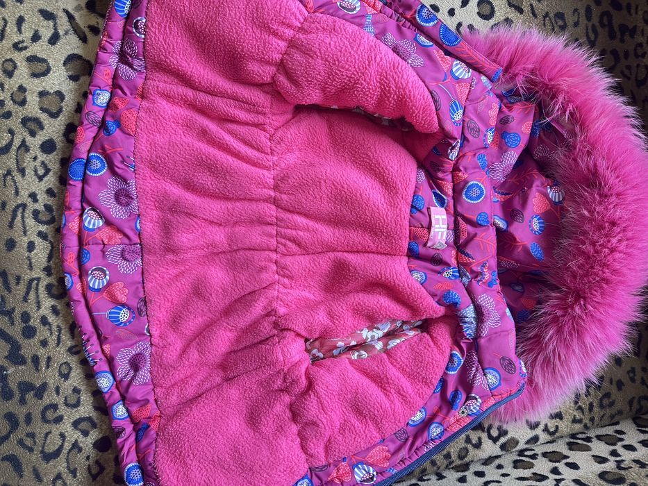 Комбінезон зимовий, куртка зимова, куртка для дівчинки полукомбінезон