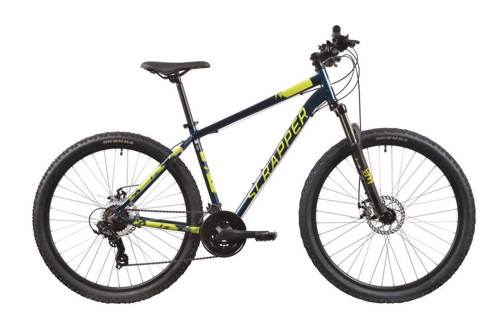 Rower MTB SCRAPPER XC3.1LTD 27.5 21s, rozm. 19,5" niebiesko - żółty