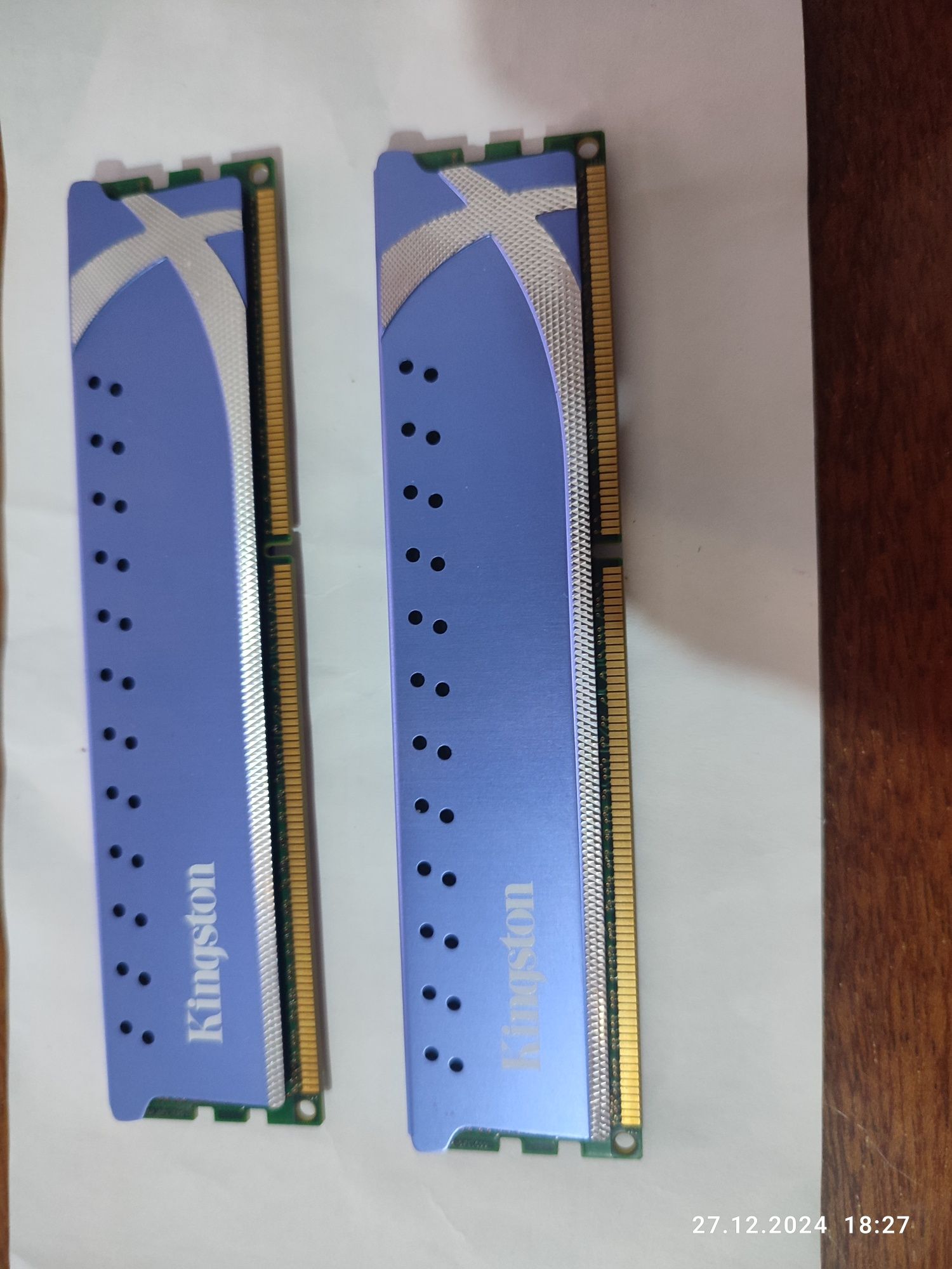 Комплект Kingston Genesis DDR3-1600 4GB