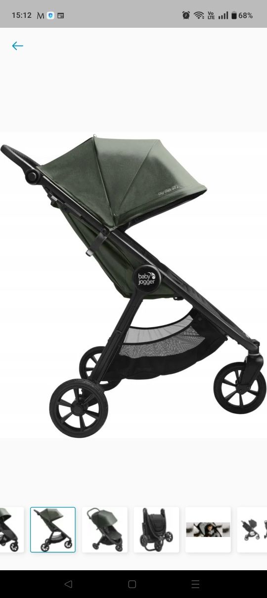 Wózek spacerowy baby jogger GT 2