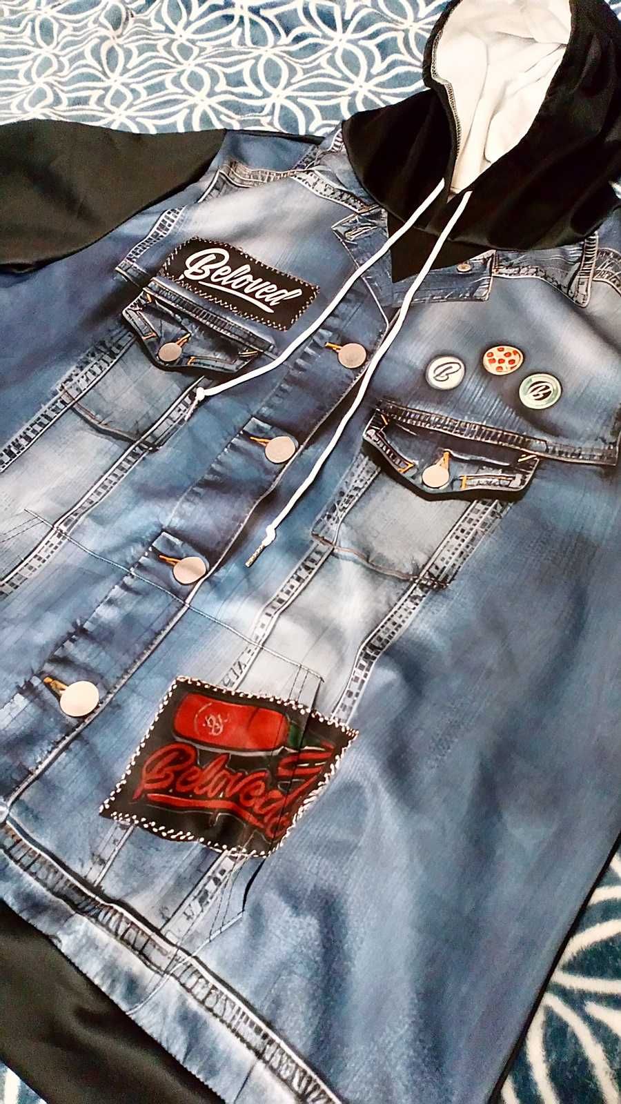 EKSTRA NOWA BLUZA męska kurka, bezrękawnik 3w1
