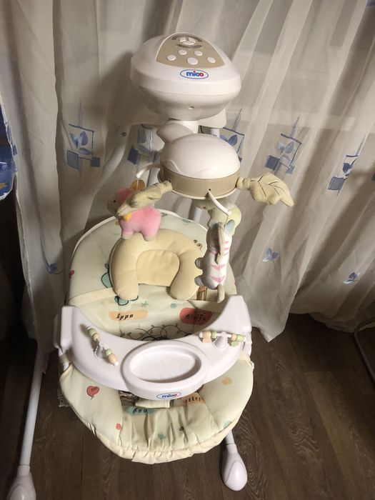 Детская електро люлька