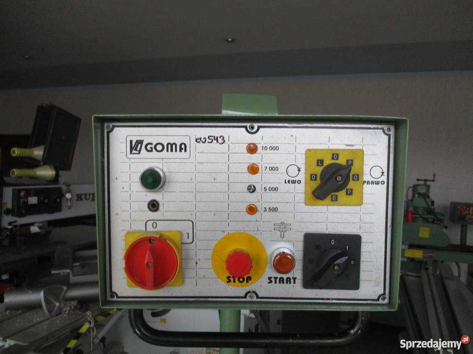panel operatorski do frezarki goma gorzów wielkpolski