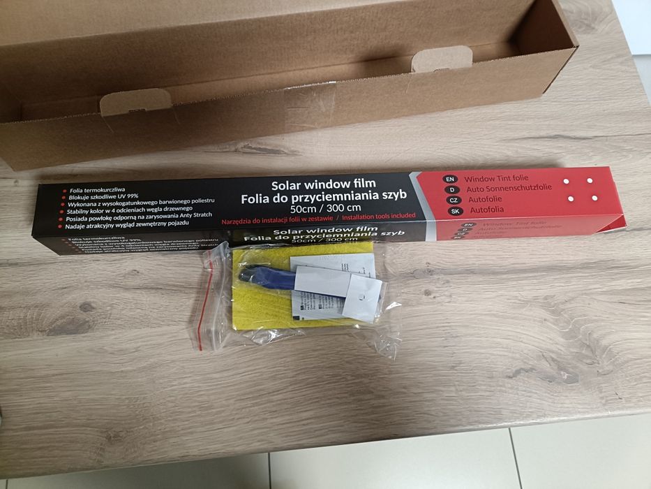 Folia do przyciemniania szyb