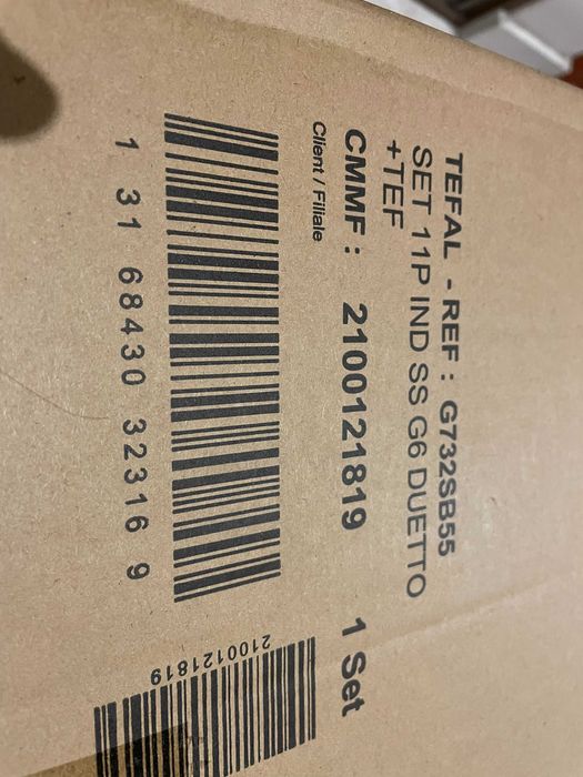 Komplet garnków plus patelnia TEFAL Duetto+