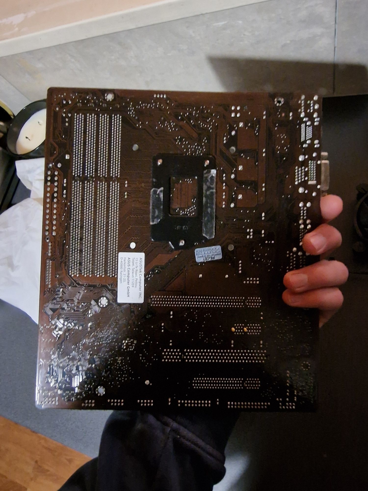 Płyta główna Asus B85M-E, procesor Intel I5 4th gen, 16 GB RAM DDR3