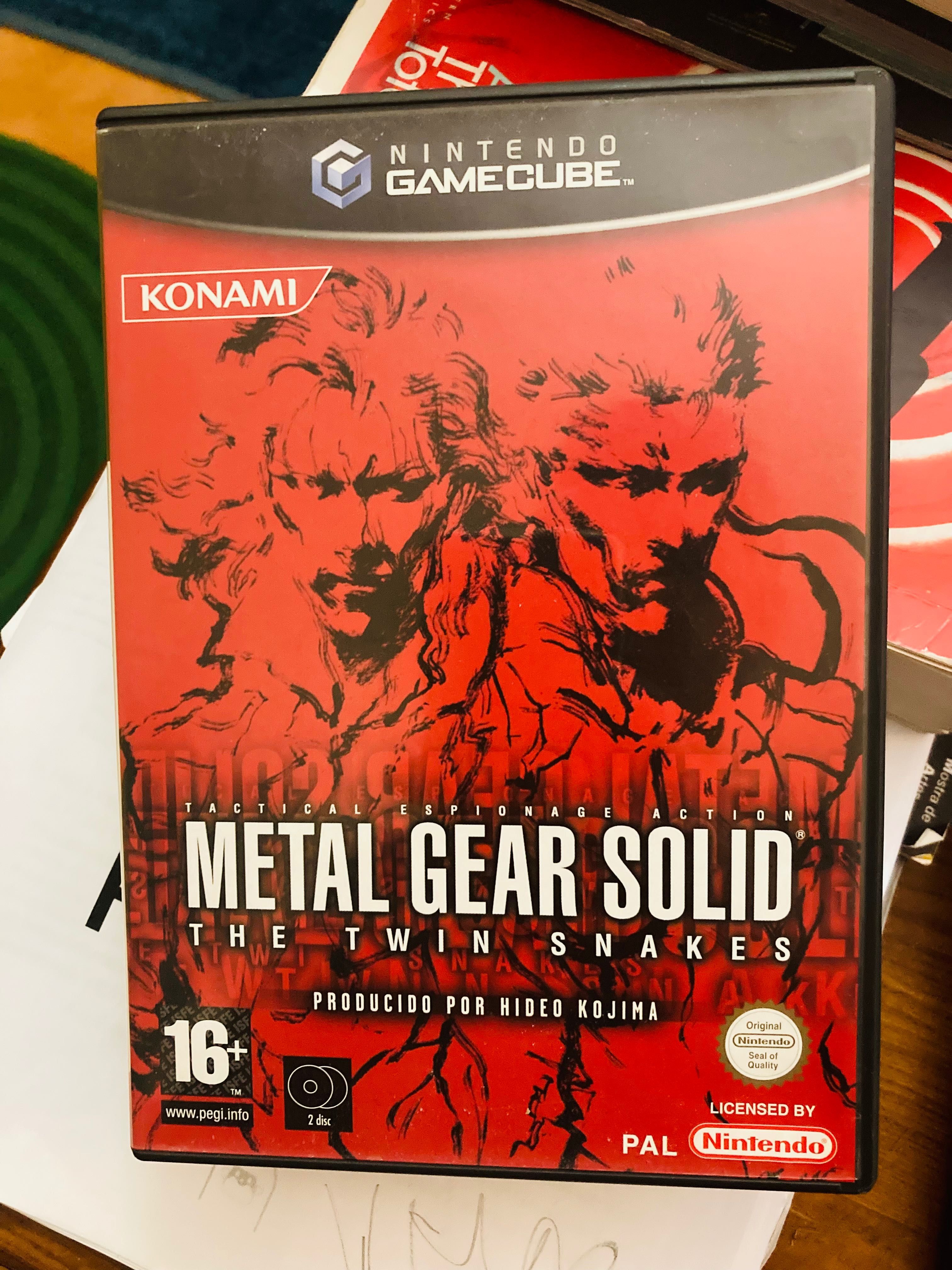 Jogos GameCube e Wii : Metal Gear / Ikaruga / Metroid Prime Trilogy