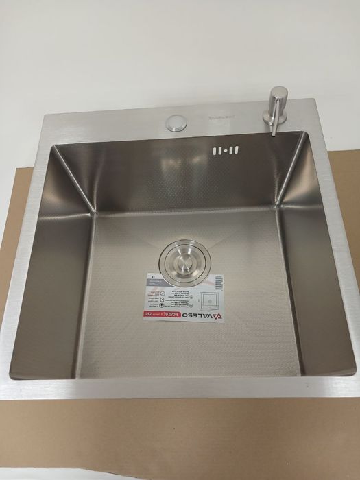 Акция!-27%.Мойка на кухню Platinum Valeso hendmade  50*50  в Декоре