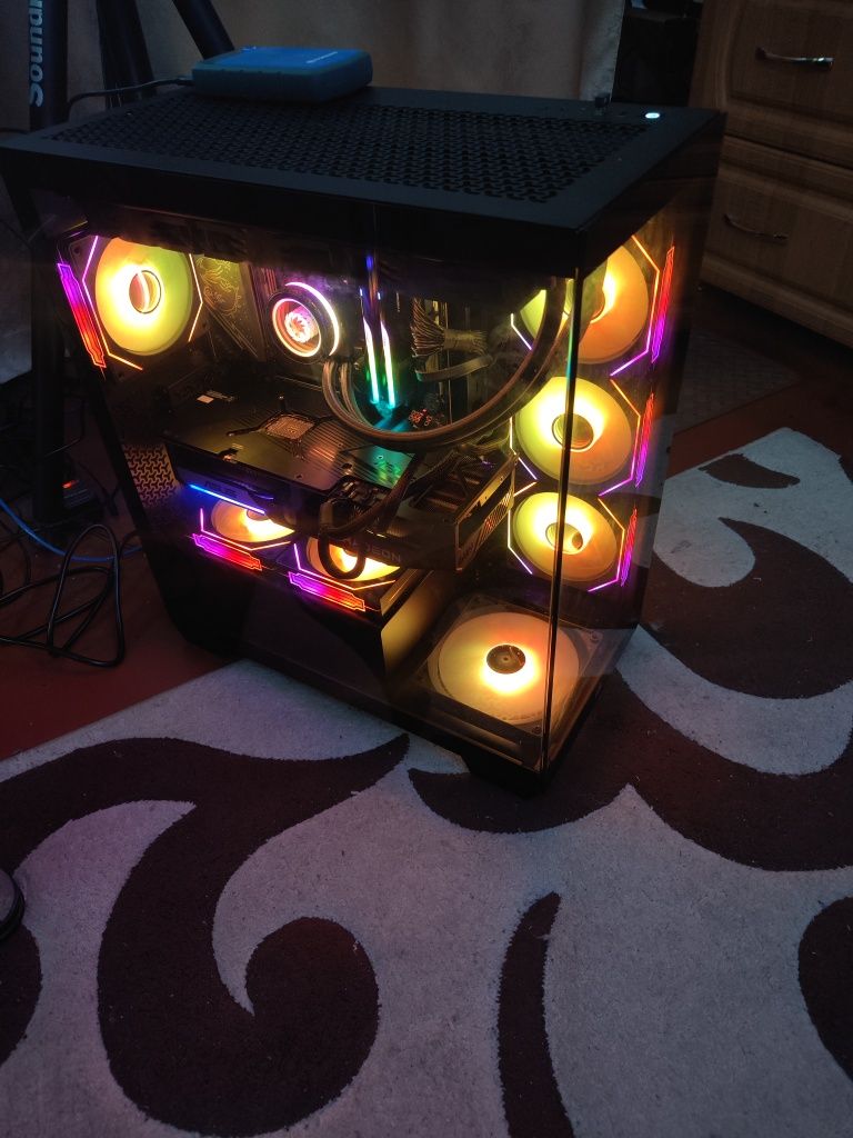Игровой ПК, (Новый) (14600k+ 32 ddr5+ Rx7900xt (Corsar)