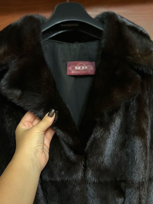 Шуба норкова подовжена