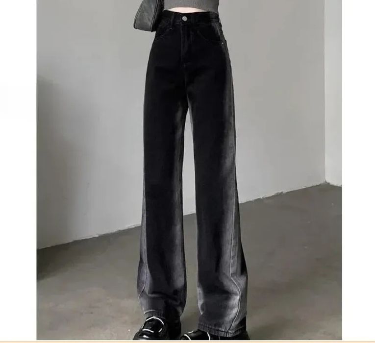 Жіночі джинси в американському стилі, широкі джинси y2k