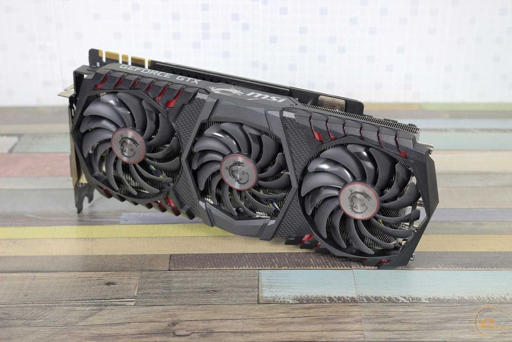 GTX 1080ti 11gb MSI Gaming X Trio. Идеал состояние